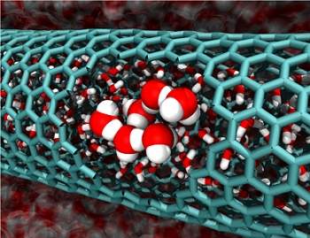 Nanotubos funcionam como reatores qumicos