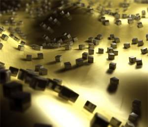 Nanocubos aumontantes facilitam criao de matria artificial