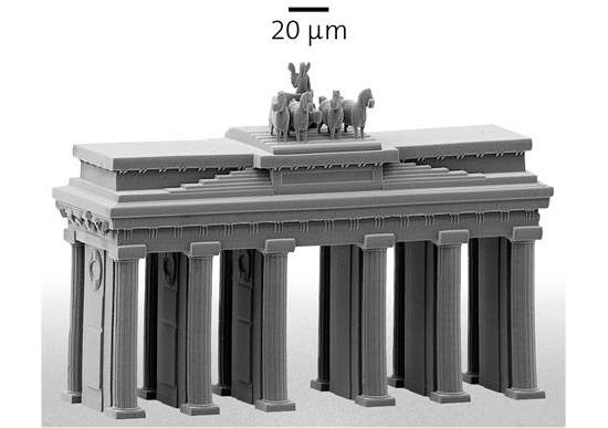 Impressora 3D produz micro e nanoestruturas
