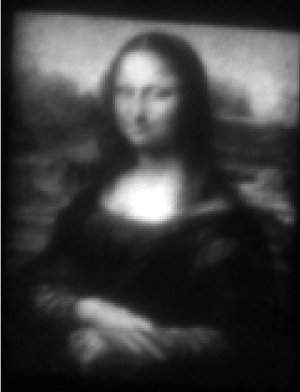 Mona Lisa microscópica é impressa pixel por pixel