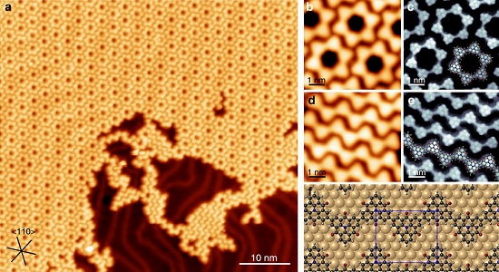Blocos de montar moleculares formam componentes nanoeletrnicos