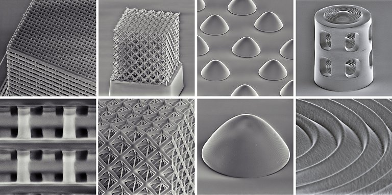 Nanoestruturas de vidro so construdas dentro de chips