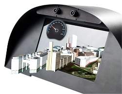 Apresentado o painel 3D que equipar os carros do futuro