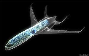 Airbus apresenta conceito futurista de avião