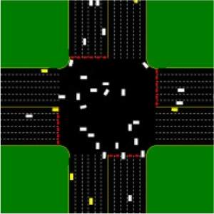Carros do futuro dispensaro semforos em cruzamentos