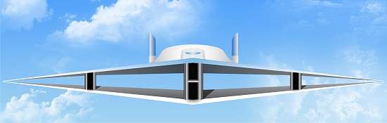 Avião biplano poderá ser o jato supersônico do futuro