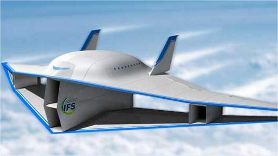Avião supersônico do futuro será biplano