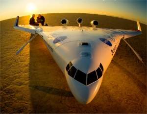 NASA anuncia testes com asa voadora X-48C