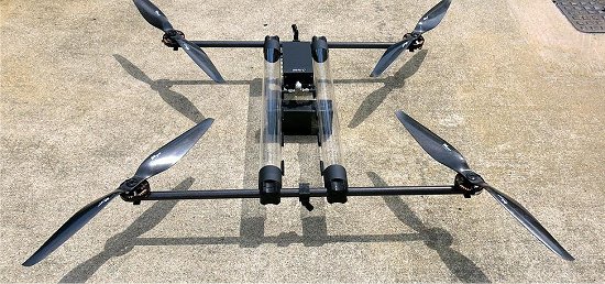 Drone a hidrognio chega ao mercado