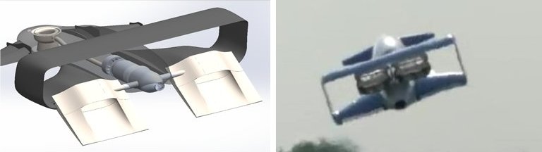 Txi voador Jetoptera inova com ventiladores sem hlices