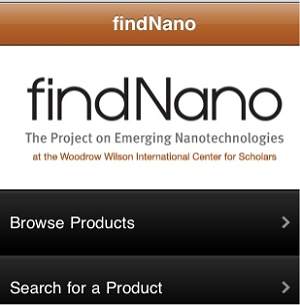 Aplicativo para iPhone mostra produtos com nanotecnologia