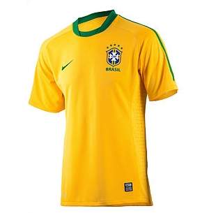 Nova camisa da seleo brasileira  colada e feita de material reciclado