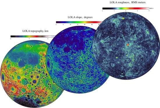 NASA divulga imagens inditas da Lua