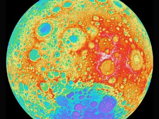 NASA divulga mais preciso mapa da Lua j feito