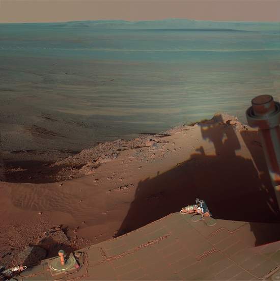 Robô capta imagem espetacular da desolação de Marte