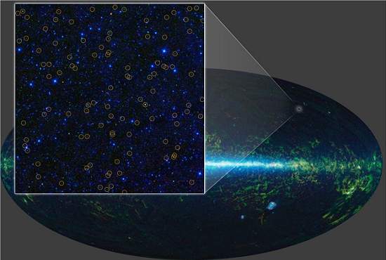 Telescpio detecta buracos negros e galxias encobertos por poeira
