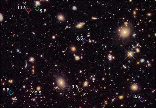 Telescpio Hubble faz censo de galxias primordiais