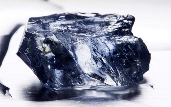 Diamante azul  encontrado na frica do Sul