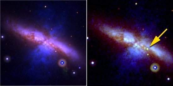 Descoberta supernova mais prxima em duas dcadas