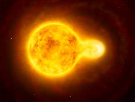 Descoberta estrela hipergigante amarela