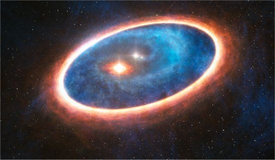 Rodas csmicas formam planetas em sistema binrio de estrelas