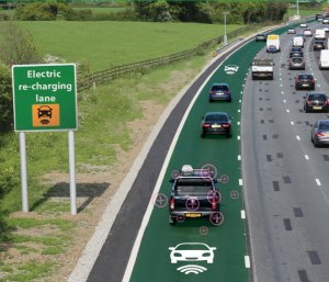 Inglaterra vai testar estradas que recarregam carros eltricos