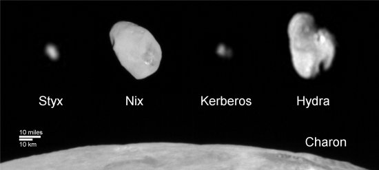 Conhea Crbero, uma das miniluas de Pluto