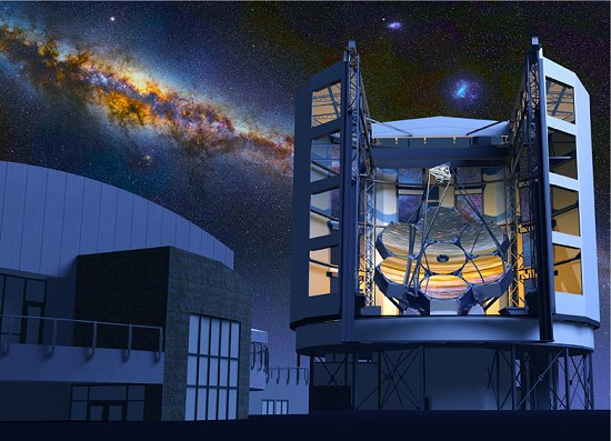Comea construo do Telescpio Gigante Magalhes (GMT)