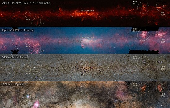 Mapa da Via Lctea