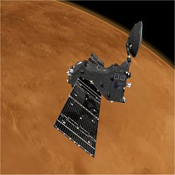 Sonda poder pousar em Marte em meio a tempestade de areia