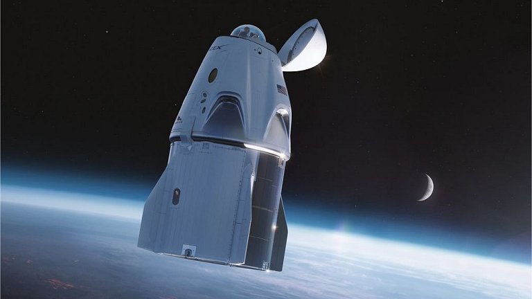 SpaceX quer instalar janela panormica no nariz da cpsula Dragon
