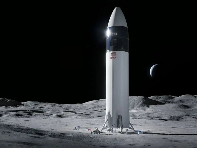 NASA seleciona nave da SpaceX para levar astronautas  Lua