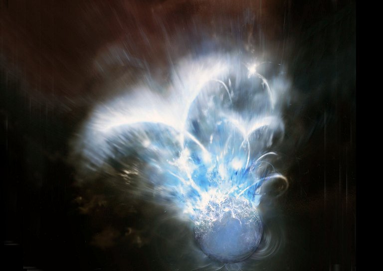 Erupo de magnetar libera 100.000 anos de energia do Sol em 0,1 segundo