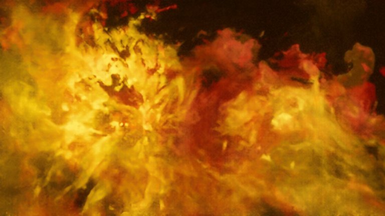 Lareira de rion: O fogo da fria Nebulosa da Chama