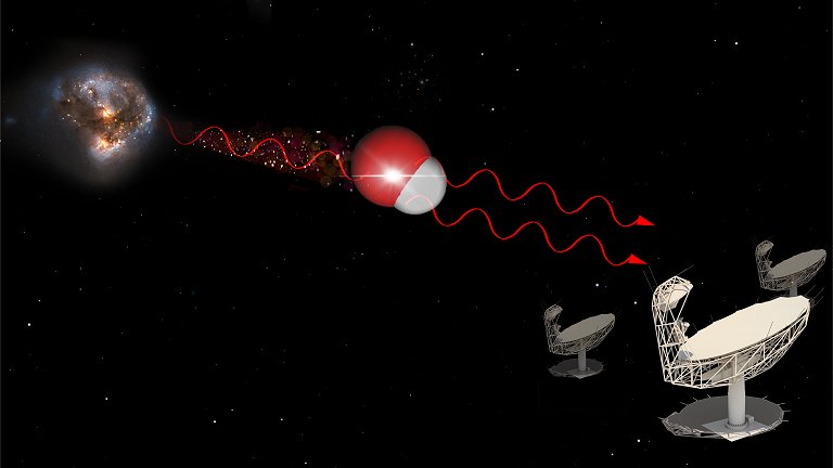 Megamaser: Astrnomos detectam laser espacial galctico