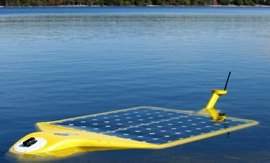 Robs autnomos alimentados por energia solar monitoram rios