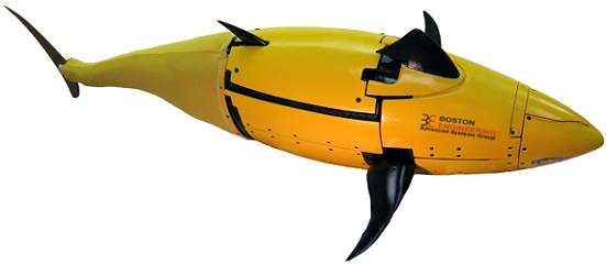 Atum robótico supera robôs submarinos