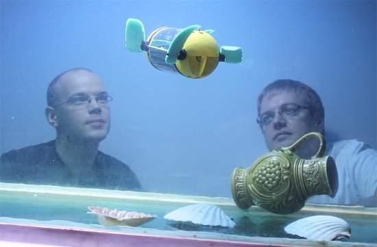 Rob-tartaruga ajudar arquelogos a inspecionar naufrgios