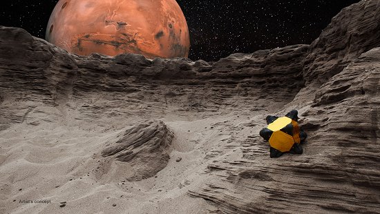 Robô Ouriço agarra-se a asteroides e cometas
