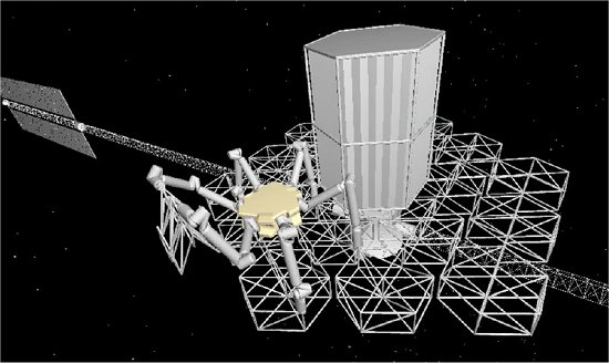 Rob poder montar telescpio modular no espao
