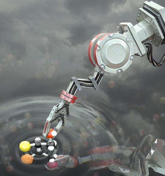 Primeiro rob molecular capaz de construir molculas