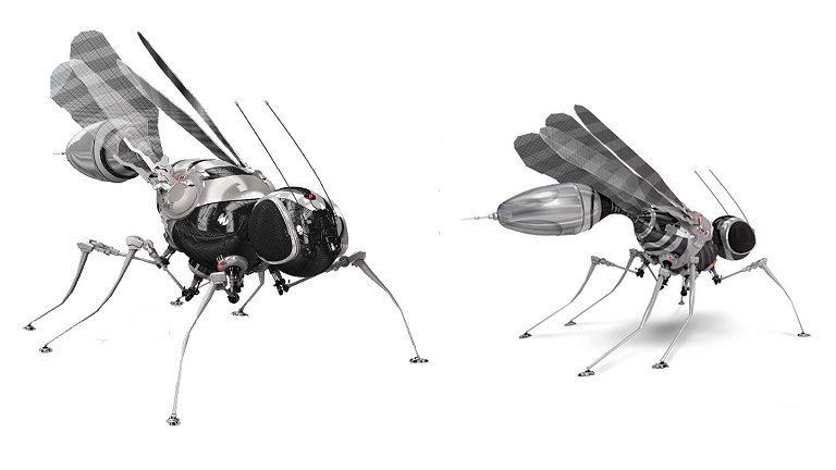 Como aprender profundamente a projetar robs parecidos com moscas