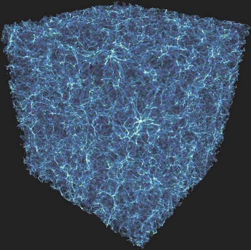 Super-simulação traça mapa histórico do universo