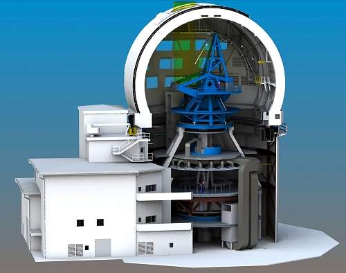 Maior telescpio solar do mundo comea a ser construdo