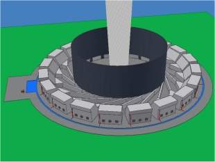 Motor de vórtex - Domando tornados para gerar energia