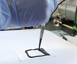 Bateria de papel é feita com tinta de nanotubos de carbono