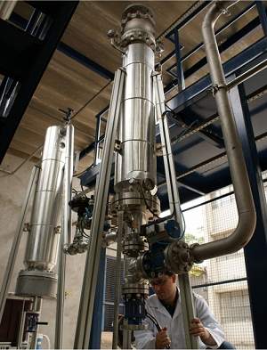IPT constri reator para tratamento de biomassa