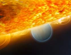 Hubble encontra dixido de carbono em planeta extrassolar