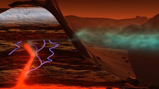 Gs metano detectado em Marte pode indicar sinais de vida