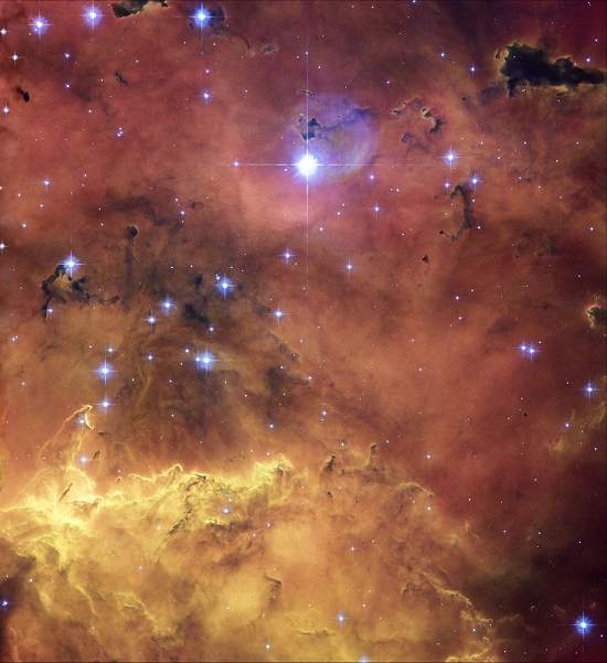 Hubble captura espetacular bercrio de estrelas